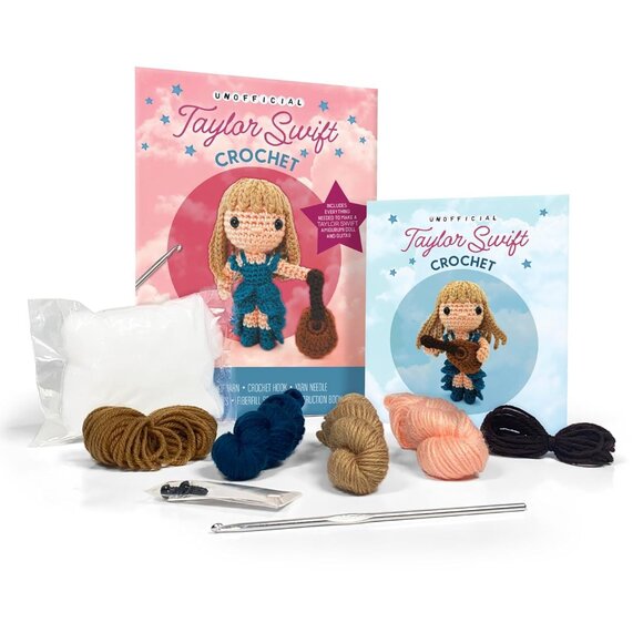 Unofficial Taylor Swift Book and Crochet Kit: - NIB - Picture 3 of 3